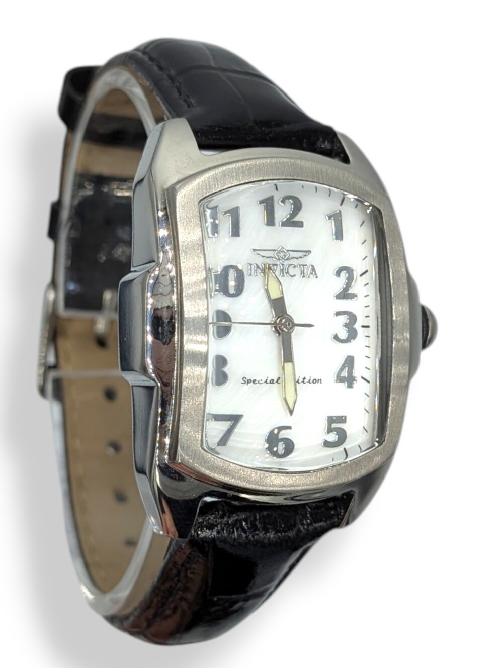 Invicta Lupah Lady Watch Special Edition Tritnite Glow Crocodile Embossed Band